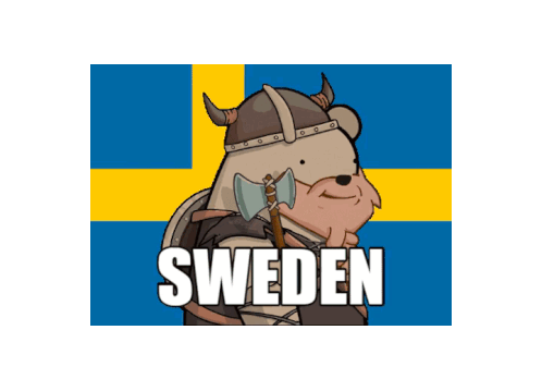 Sweden Swedish Sticker - Sweden Swedish Nft Stickers