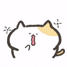 daily cute lovely cat illust