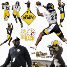 Here We Go Steelers Pittsburgh Steelers GIF - Here We Go Steelers Pittsburgh Steelers Steelers Are Back GIFs