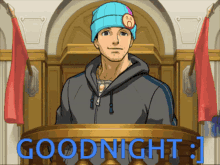 Goodnight Ace Attorney GIF - Goodnight Ace Attorney Phoen GIFs