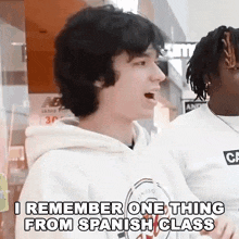 I Remember One Thing From Spanish Class Lofe GIF - I Remember One Thing From Spanish Class Lofe I Recall One Thing From My Spanish Class GIFs