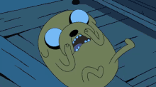 Scared Jake GIF - Adventure Time Scream Freak Out GIFs