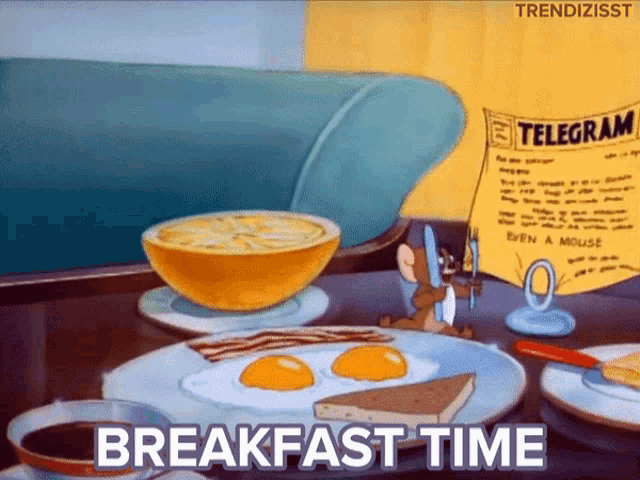 Breakfast Tom And Jerry GIF - Breakfast Tom And Jerry Breakfast Time GIFs