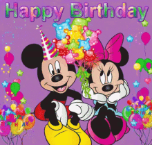 Happy Birthday Minnie Mouse GIF