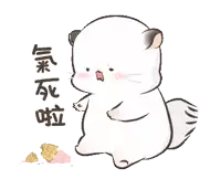a cartoon drawing of a cat with chinese writing around it