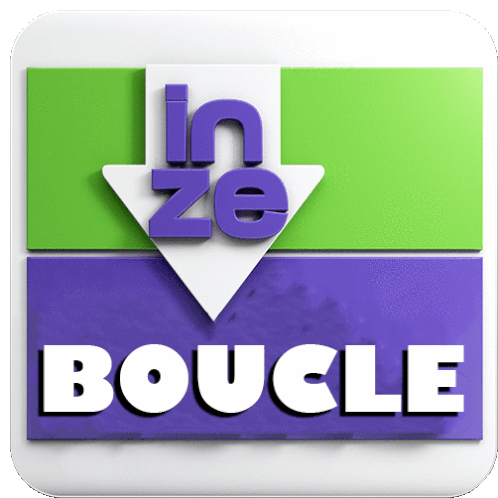 In The Boucle Boucle Sticker - In The Boucle Boucle Circle Stickers