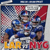 New York Giants Vs. Los Angeles Rams Pre Game GIF - Nfl National Football League Football League GIFs