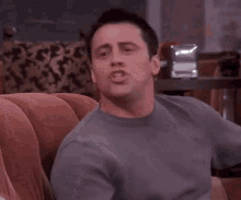 Joey Doesnt Share Food Pointing GIF - Joey Doesnt Share Food Joey Pointing GIFs