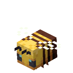 Bee Minecraft Sticker