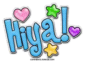 Hiya Hello Sticker - Hiya Hello Hi Stickers