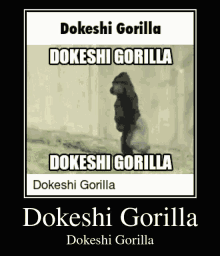 Dokeshi Gorilla Dokeshi GIF - Dokeshi Gorilla Dokeshi Gorilla GIFs