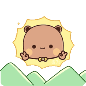 Sunrise Bear Sticker - Sunrise Bear Panda Stickers