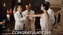 Congratulations Hercule Poirot GIF - Congratulations Hercule Poirot Linnet Ridgeway Doyle GIFs