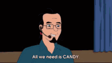 All We Need Is Candy! GIF - High School Usa Sugar Candy GIFs