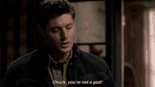 Supernatural Jensen Ackles GIF - Supernatural Jensen Ackles Chuck Shurley GIFs