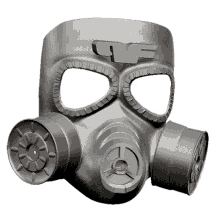 personal fears fears gas mask pf