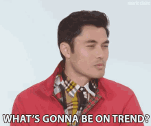 Whats Gonna Be On Trend Trending GIF - Whats Gonna Be On Trend Trending Top Of The News GIFs