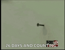a picture of a hammer with the words 26 days and counting on it