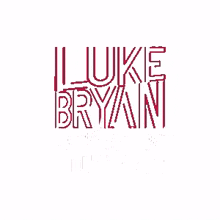 luke bryan name title card