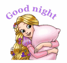 Tangled Rapunzel GIF - Tangled Rapunzel Goodnight GIFs