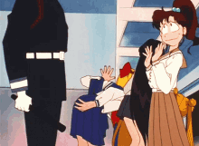 Sailor Moon Guard GIF - Sailor Moon Guard Oops GIFs