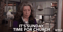 Its Sunday Time For Church Lily Tomlin GIF