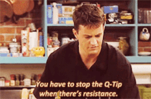 Chandler Joey GIF - Chandler Joey Q Tip GIFs