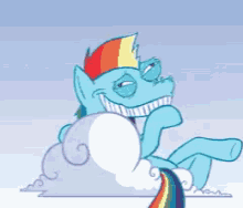 Rainbow Dash - Evil Laugh GIF - Evil Laugh My Little Pony Rainbow Dash GIFs