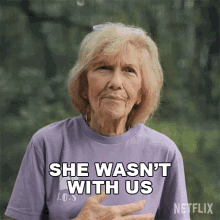 She Wasnt With Us Judy Watson GIF