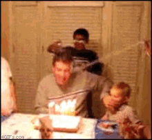 Birthday Gone Wrong GIF - Happy Birthday Gone Wrong Fire GIFs