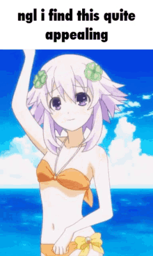 Ngl I Find This Appealing Neptune GIF - Ngl I Find This Appealing Neptune Neptunia GIFs