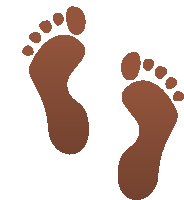 Footprints People Sticker - Footprints People Joypixels Stickers