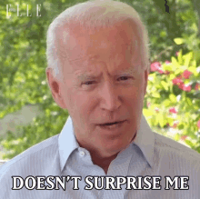 Doesnt Surprise Me Joe Biden GIF