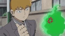 a cartoon of a man in a suit holding a piece of paper that says i 'm sorry