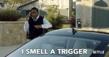 Smell Trigger GIF - Smell Trigger Grace And Frankie GIFs