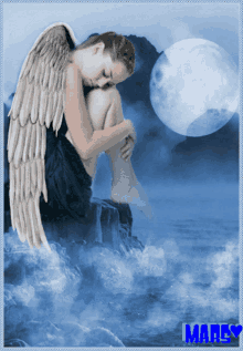 Fallen Angel Moon GIF - Fallen Angel Moon Sleeping GIFs