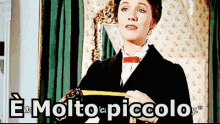 Mary Poppins è Piccolo Troppo Piccolo Misurare Metro GIF - Mary Poppins Too Small Its Too Small GIFs