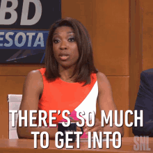 Theres So Much To Get Into Ego Nwodim GIF - Theres So Much To Get Into Ego Nwodim Saturday Night Live GIFs