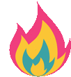 Gif Flames Sticker - Gif Flames Stickers