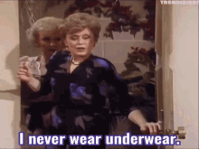 Underwear Blanche Devereaux GIF - Underwear Blanche Devereaux Golden Girls GIFs