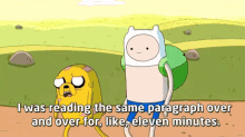 Adventure Time Jake GIF - Adventure Time Jake Reading GIFs