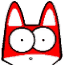 Red Fox Pyong GIF - Red Fox Pyong Wide Eyes GIFs