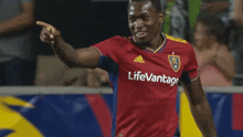 Pointing Anderson Julio GIF - Pointing Anderson Julio Real Salt Lake GIFs