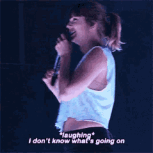 Taylor Swift Laughs GIF - Taylor Swift Laughs Smiling GIFs