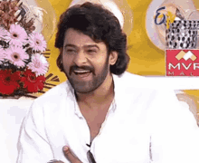 Yes Funny GIF - Yes Funny Prabhas GIFs