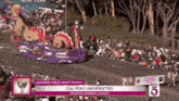the cal poly universities parade is being shown on tv
