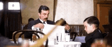 Daniel Day Lewis Table Napkin GIF