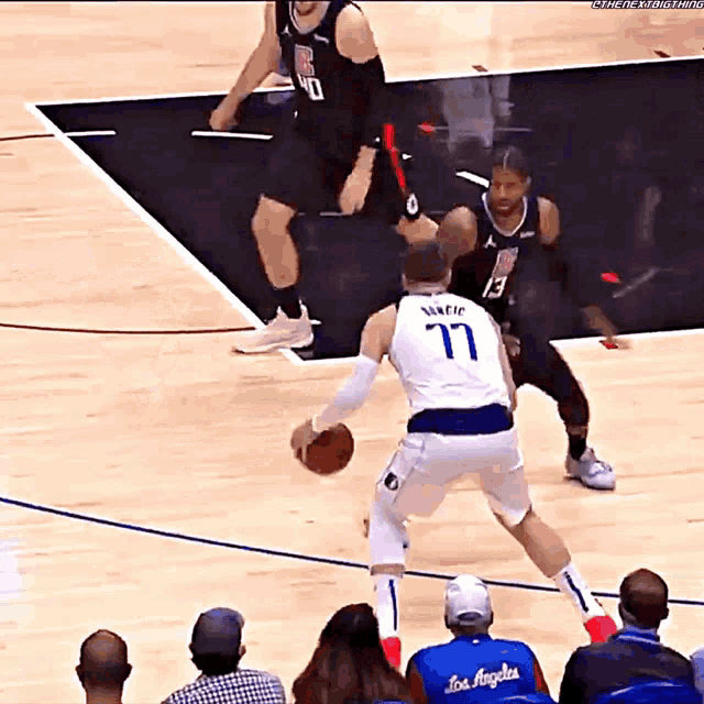 Luka Doncic GIF - Luka Doncic Stepback - Discover & Share GIFs