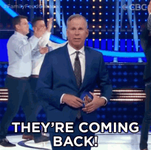theyre coming back family feud canada theyll be back they will come back they will return