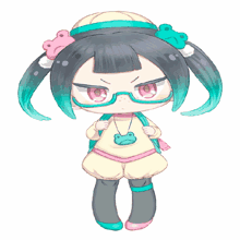 a white circle with a rainbow coming out of it